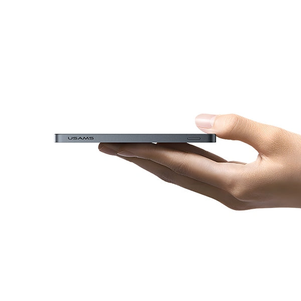 USAMS Powerbank индукционен 20W PD Fast Charge CY Series титанов (5000mAh, 5KCD23102, US-CD231)