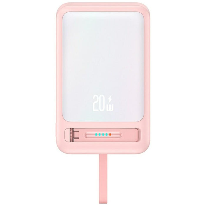 Powerbank USAMS XM Series Magnetic Wireless, розов