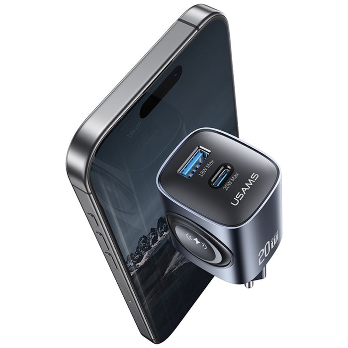Зарядно USAMS T67 20W за iWatch, матово