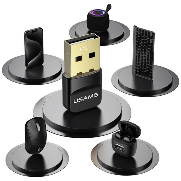 Адаптер USAMS 5.1, черен