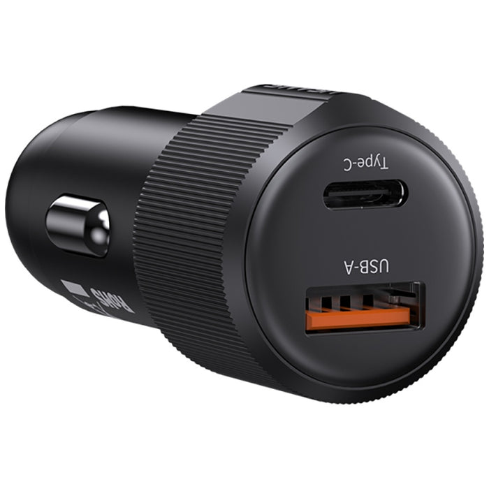 Автомобилна зарядна USAMS YT Series 60W, черна