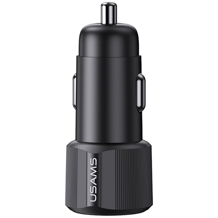 Автомобилна зарядна USAMS YT Series 60W, черна