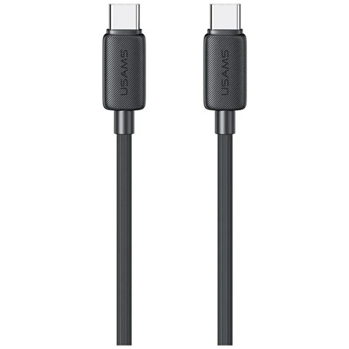 Кабел USAMS KY Series 60W за USB-C 1м, черен