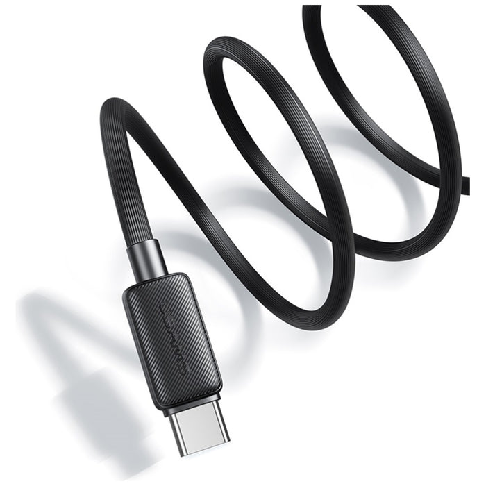 Кабел USAMS KY Series 60W за USB-C 1м, черен