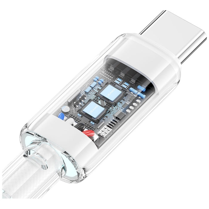 Кабел USAMS Cloud Series 6A за USB-C 1,2 m, черен