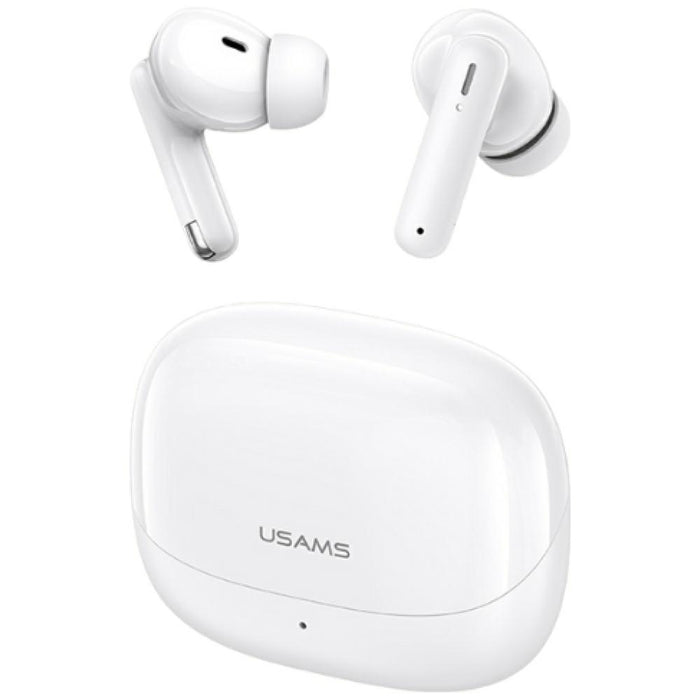 Слушалки USAMS Bluetooth TWS безпроводни, бели