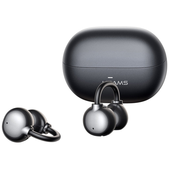 Слушалки USAMS Echo R02 Clip-on безжични, сиви