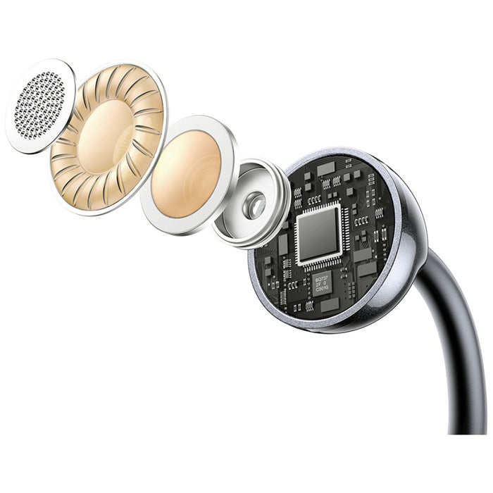 Слушалки USAMS Echo R02 Clip-on безжични, сиви
