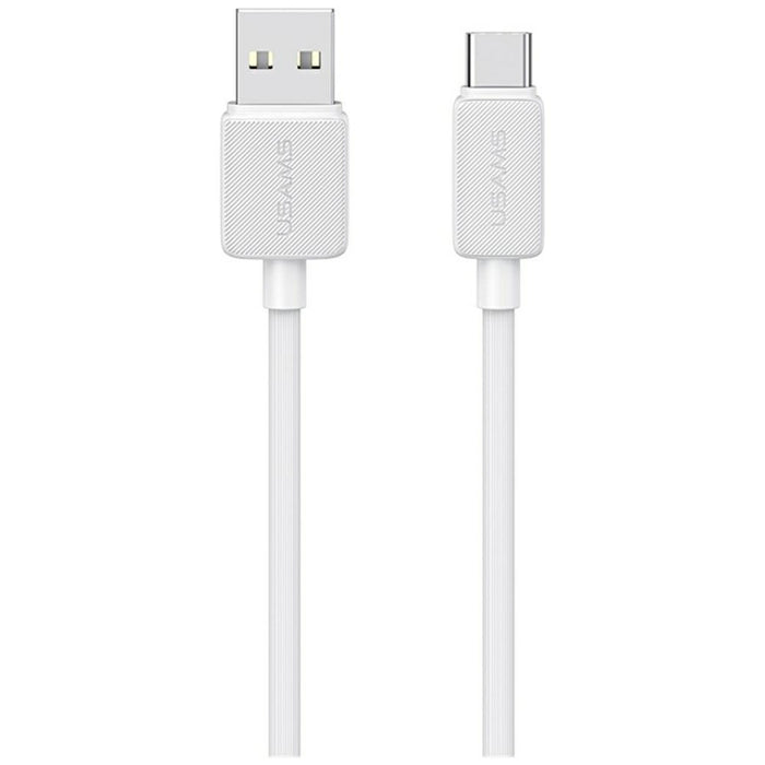 Кабел USAMS KY Series 3A за USB-A 2m, бял