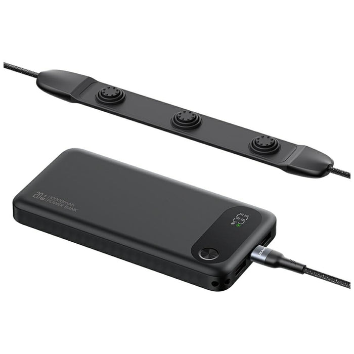 Кабел USAMS U89 Fast Charging с масажер, черен