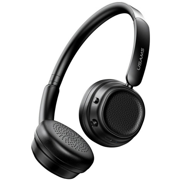 Слушалки USAMS SR01 Bluetooth 5.3 ANC, черни
