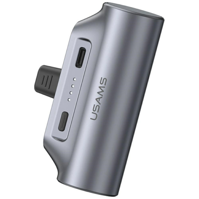 Powerbank USAMS M0 Mini Tail Plug Portable M1 M2, сив