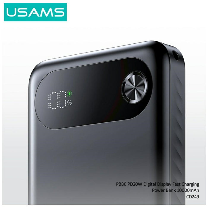 Powerbank USAMS, бял