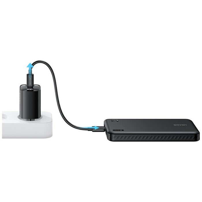 Powerbank USAMS PB83 2xUSB-A 1xUSB-C 10000mAh, черен