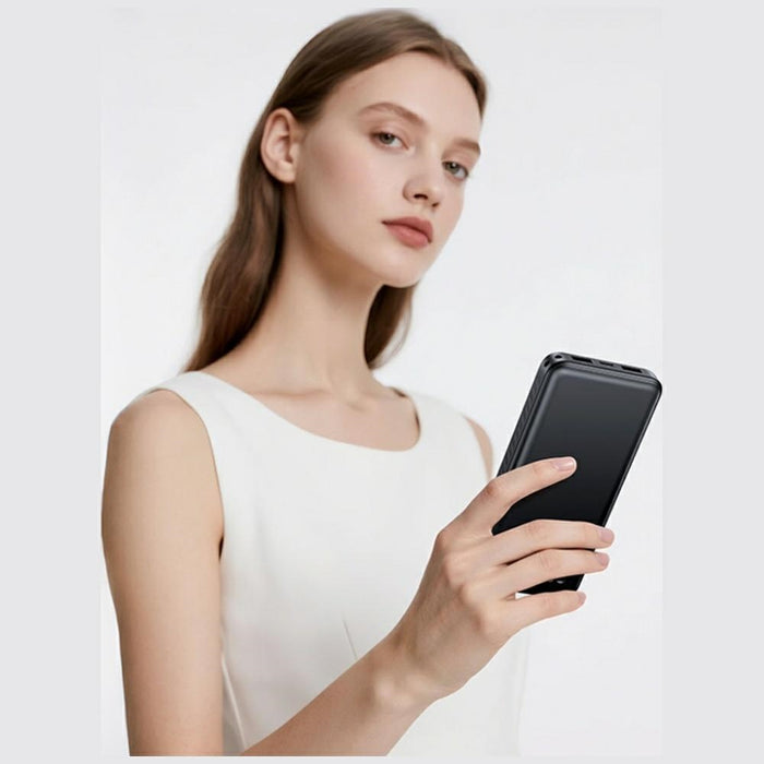 Powerbank USAMS PB83 2xUSB-A 1xUSB-C 10000mAh, бял