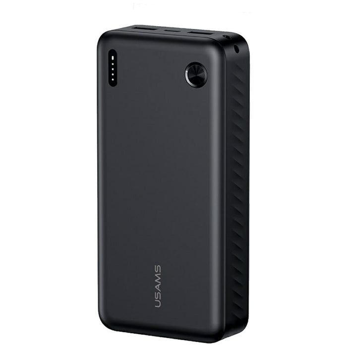 Powerbank USAMS PB83 2xUSB-A 1xUSB-C 20000mAh, черен