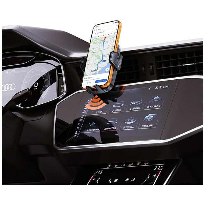 Автомобилна зарядна 30W USAMS CC328 1xUSB-A 1xUSB-C Bluetooth FM tarnish