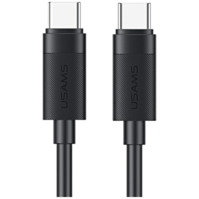 Кабел USAMS U94 60W за USB-C към USB-C 1m, черен