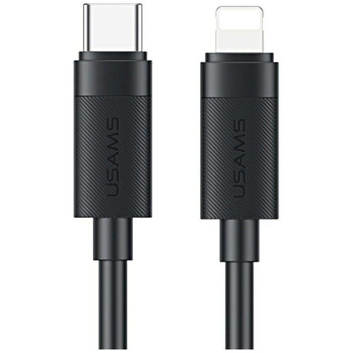 Кабел USAMS U94 30W Lightning 1m, черен