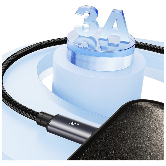 Кабел USAMS U91 18W за USB-C към USB-A, 1 м, мат