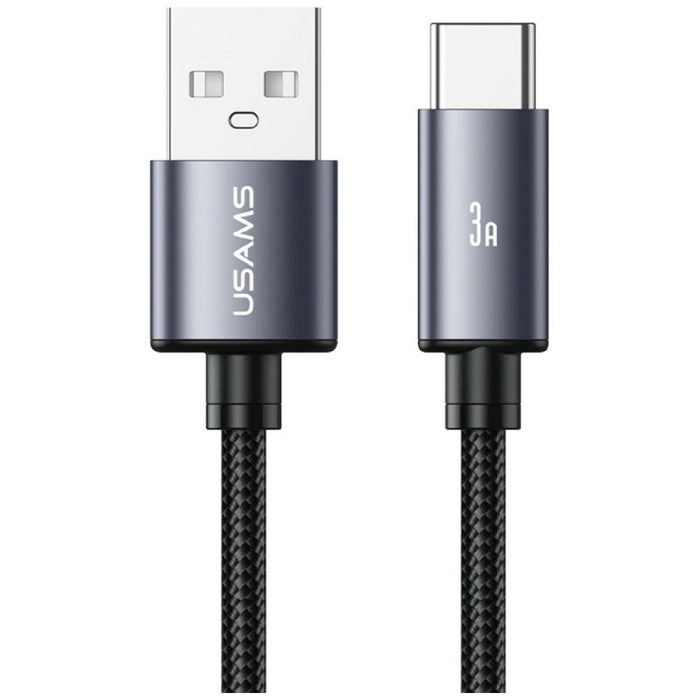 Кабел USAMS U91 18W за USB-C към USB-A, 1 м, мат