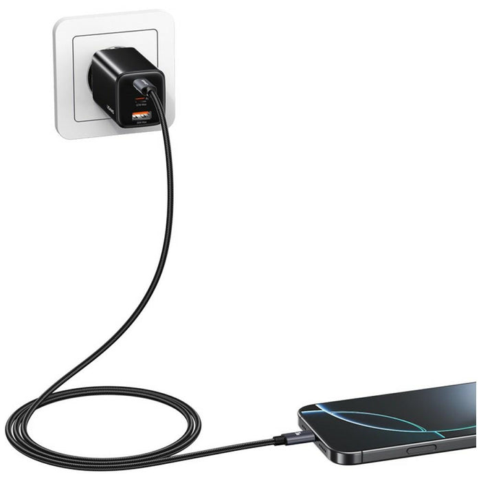 Кабел USAMS U91 30W за Lightning, 1 м, матов
