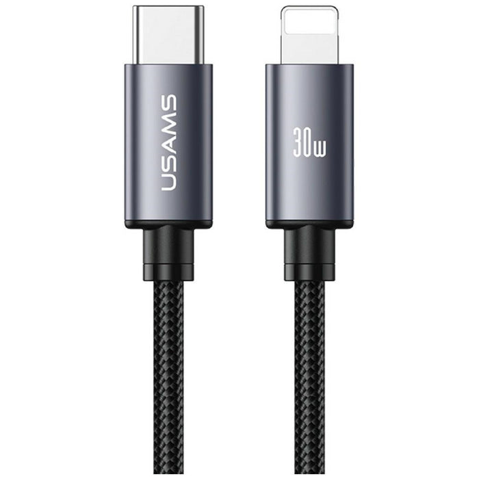 Кабел USAMS U91 30W за Lightning, 1 м, матов