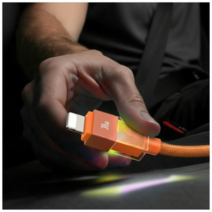 Кабел USAMS U93 30W Lightning 1.2м, оранжев