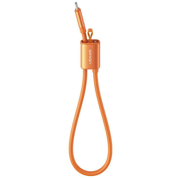 Кабел USAMS U97 60W за USB-C и USB-C, оранжев