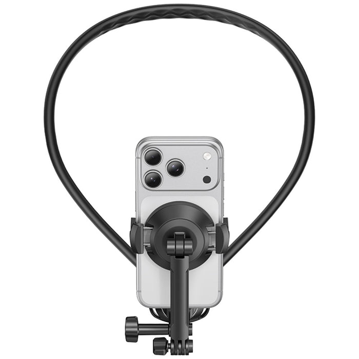 Магнитен держач USAMS JoyGo JOY02 Neck Mount за телефон, черен
