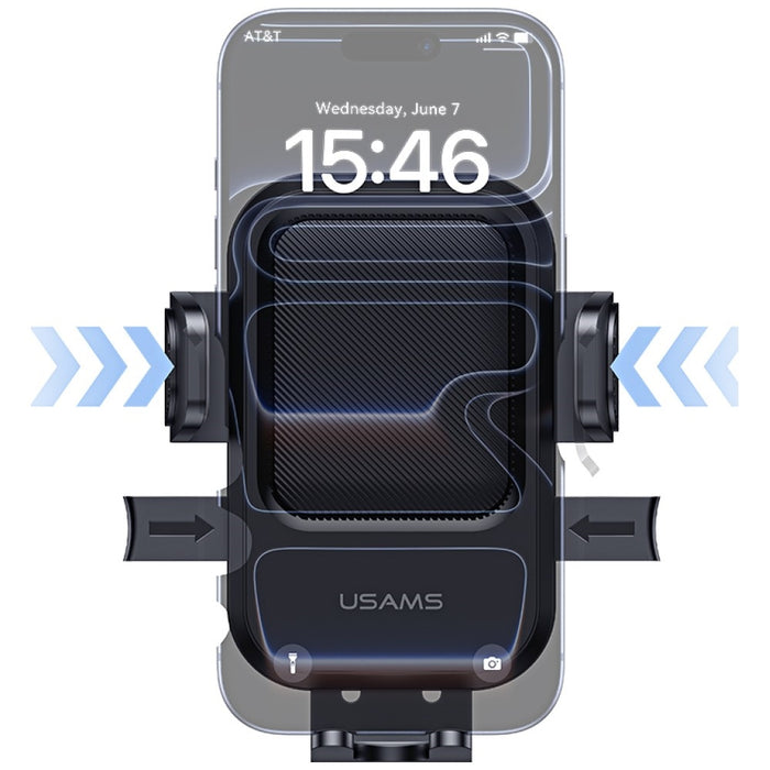 Автомобилен держач USAMS One-touch за вентилационна решетка, черен
