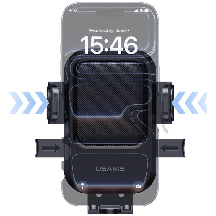 Автомобилен държач USAMS One-touch за кокпит, черен