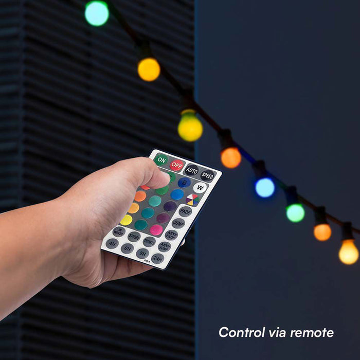 LED ДЕКОРАТИВЕН КАБЕЛ 13M RGB IP44 С ДИСТАНЦИОННО УПРАВЛЕНИЕ V-TAC