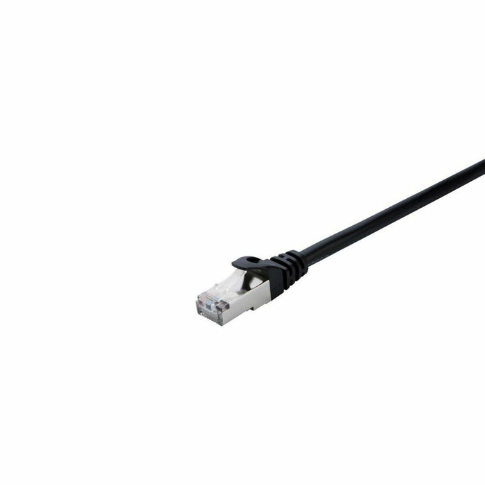 FTP категория 7 твърд мрежови кабел V7 V7CAT7FSTP-50C-BLK   Черен 0,5 m