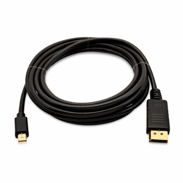 Кабел DisplayPort Mini към DisplayPort V7 V7MDP2DP-03M-BLK-1E Черен 3 m