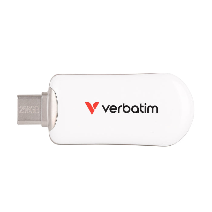 Verbatim Plectra USB-C флаш устройство бяло 256GB