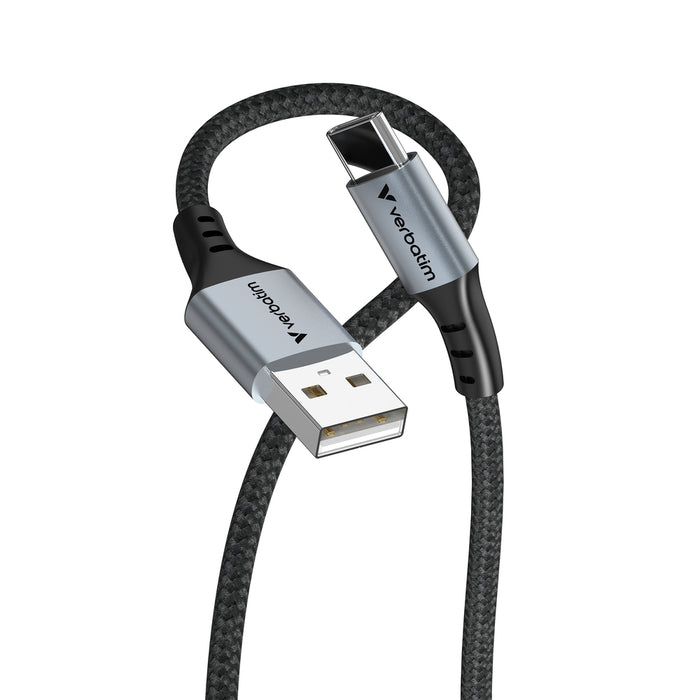 Verbatim Sync & Charge USB-A към USB-C 18W 120 см