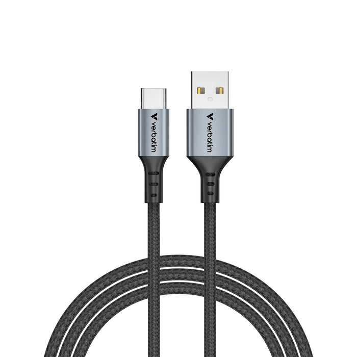 Verbatim Sync & Charge USB-A към USB-C 18W 120 см