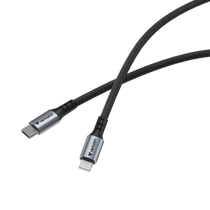 Verbatim Sync & Charge USB-C към Lightning 120 см