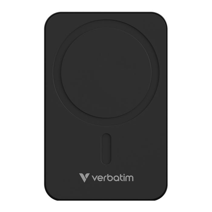 Verbatim Charge 'n' Go Essentials Преносима батерия Powerbank Magnetic Wireless 20000mAh Черен