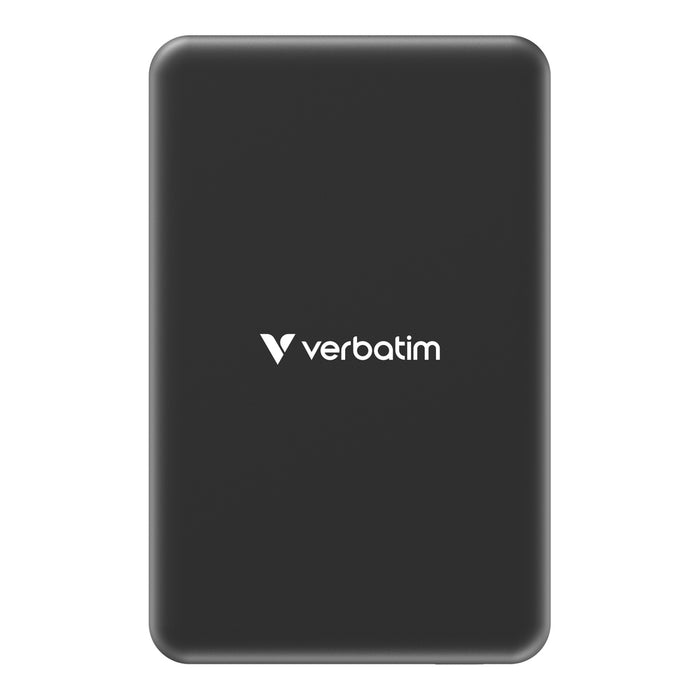Verbatim Charge 'n' Go Essentials Преносима батерия Powerbank Magnetic Wireless 10000mAh Черен
