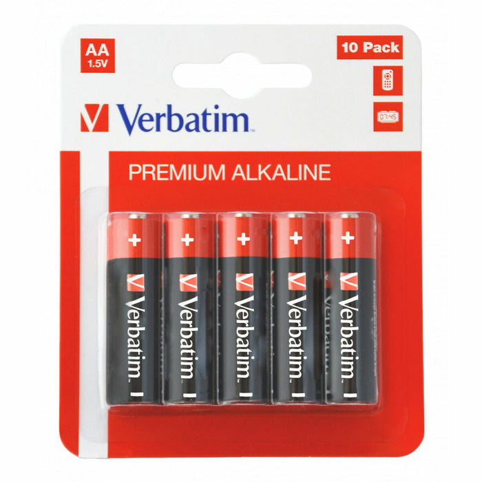 Батерии Verbatim Pilas alcalinas AA 1,5 V