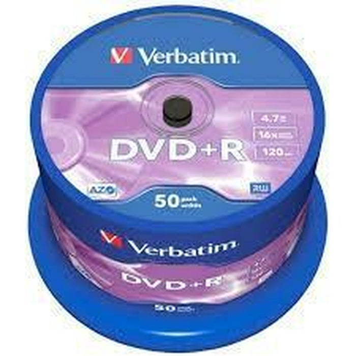 DVD+R устройство Verbatim   4,7 GB 16x 50 Части (4 броя)