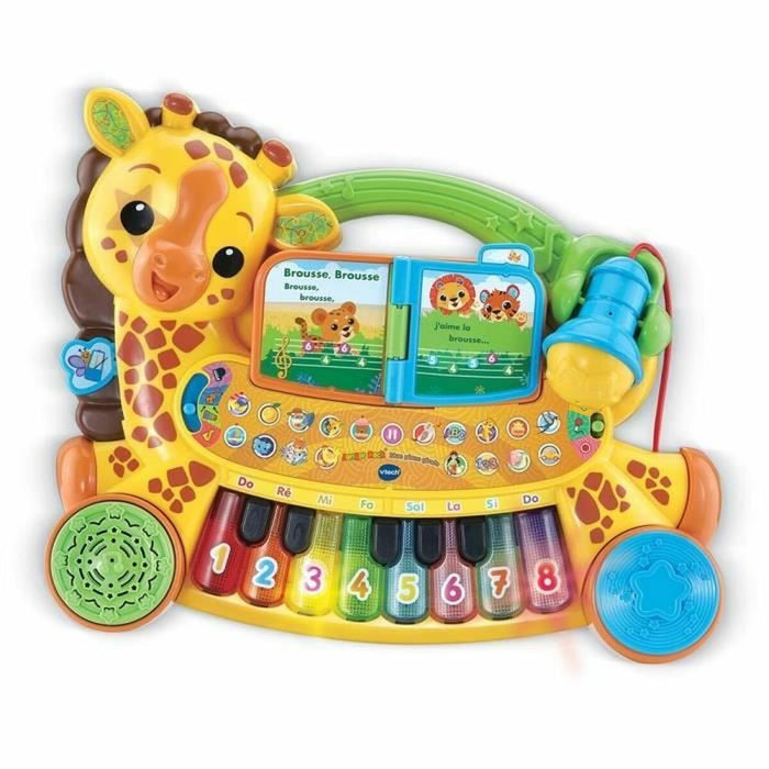 Музикална Играчка Vtech JUNGLE ROCK - MI PIANO JIRAFA