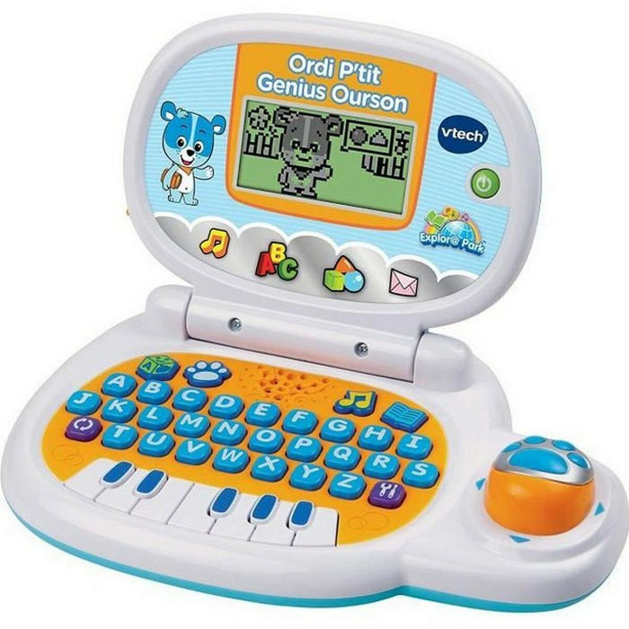 Лаптоп Vtech Genius Blue Bear 26 x 5,5 x 19,7 cm Образователна игра FR