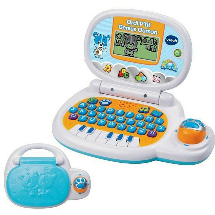 Лаптоп Vtech Genius Blue Bear 26 x 5,5 x 19,7 cm Образователна игра FR