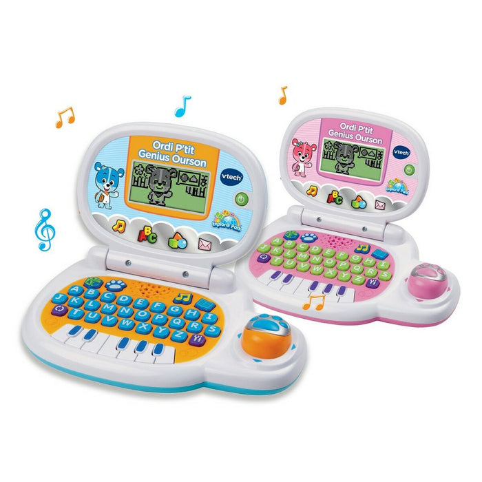 Лаптоп Vtech Genius Blue Bear 26 x 5,5 x 19,7 cm Образователна игра FR