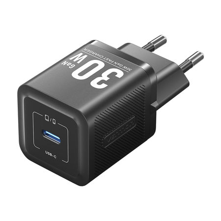 Зарядно устройство Vention FEZW0-EU USB-C GaN (30W) (черно)