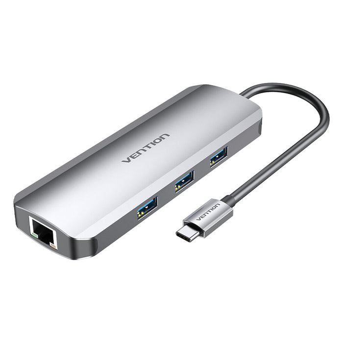 USB извод Vention TOLHB 100 W Сребрист