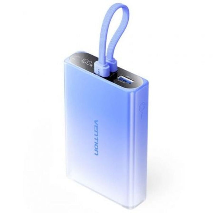Преносима батерия Powerbank Vention FHZL0 Син 10000 mAh
